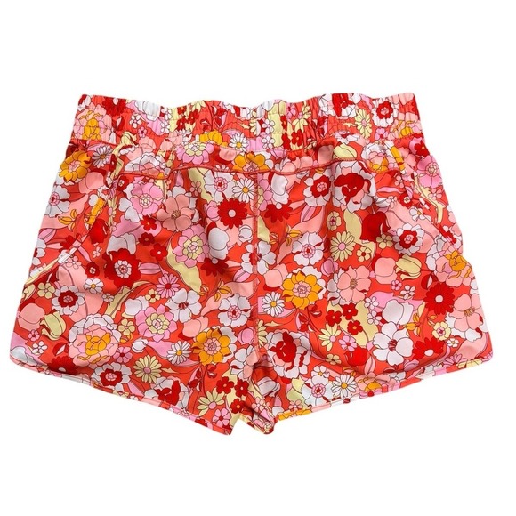 Avia Running Shorts Pink Floral Print Women's Size XXL‎ (20) W/biker Shorts - Picture 8 of 9